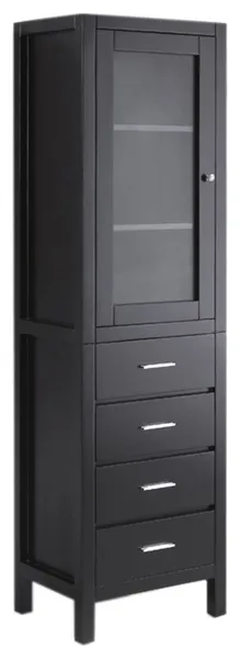20" Linen Cabinet in Espresso