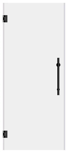 30x72  Swing-Out Shower Door ULTRA-E Matte Black
