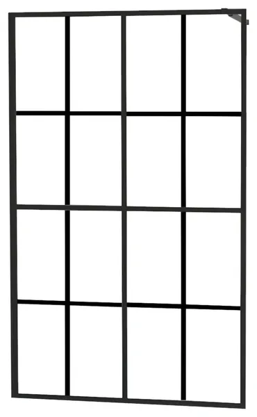 34 in. W x 72 in. H Thicken Fixed Glass Panel Shower Door