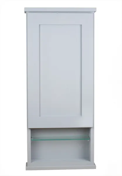 42" Sandalwood  On the wall Cabinet with 12" open shelf 2.5" deep
