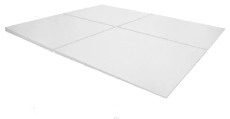 75" x 60" One-Slope CURBLESS Linear Drain Shower Tray