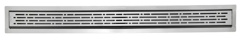 90 Inch Linear Shower Drain Broken Lane Design, Large Drains by SereneDrains