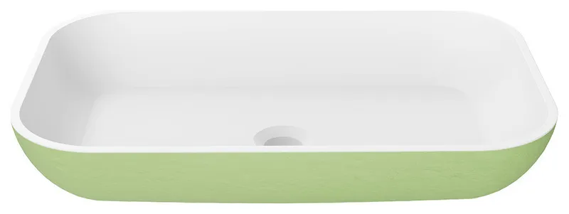 AB230 PolyStone Rectangle Vessel Sink