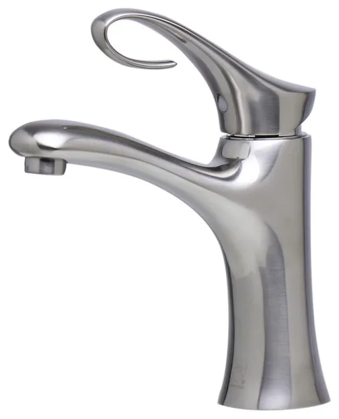 ALFI brand AB1295 Single Lever Bathroom Faucet - Brushed Nickel