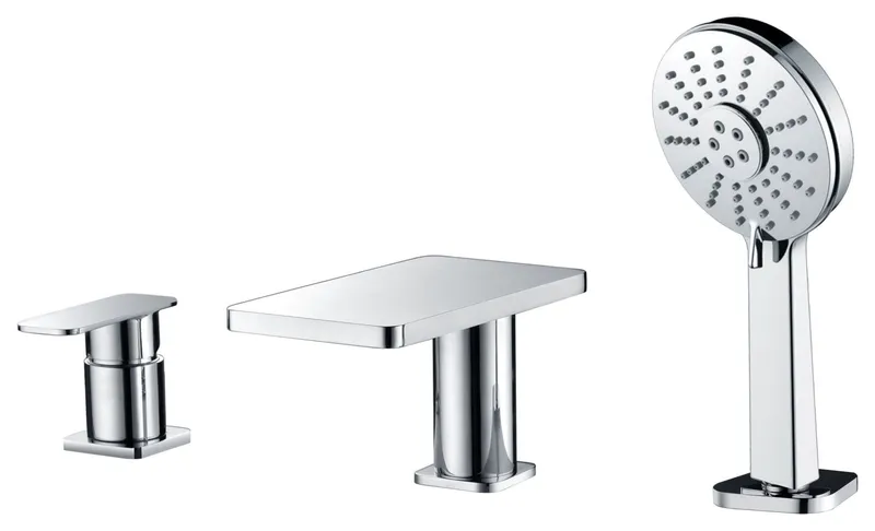 ALFI brand AB2879 Deck Mounted Roman Tub Filler - Polished Chrome