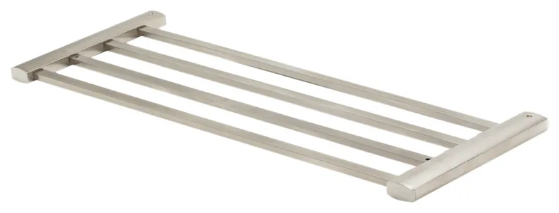 ALFI brand AB9539-BN Brushed Nickel 24" Towel Bar & Shelf Bath Accessory