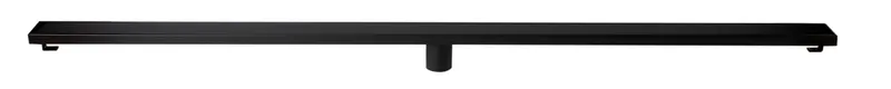 ALFI brand ABLD59B-BM 59" Black Matte Stainless Steel Linear Shower Drain