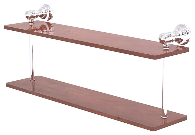Allied Brass Carolina Collection 22"Two Tiered Wood Shelf