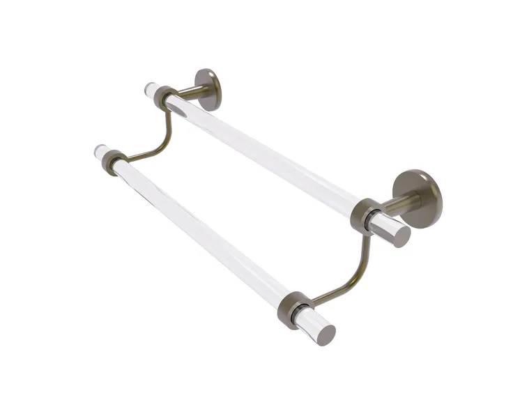 Allied Brass Clearview Collection 24"Double Towel Bar
