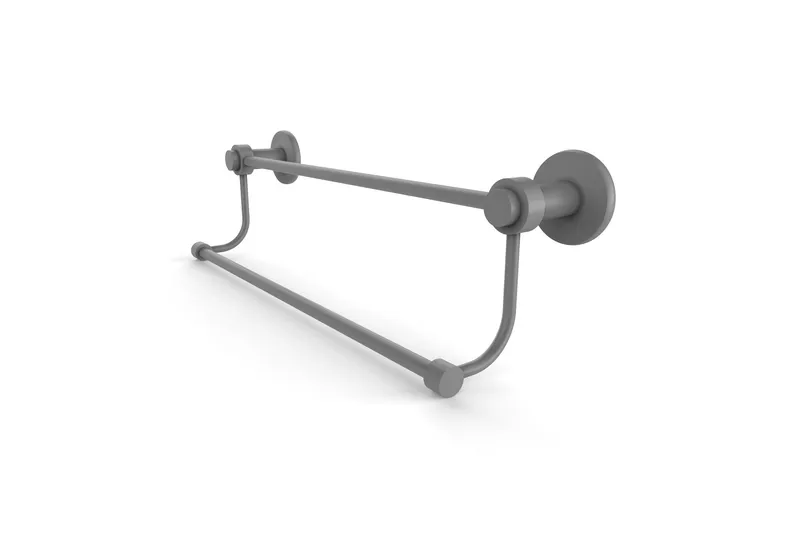 Allied Brass Mercury 30" Double Towel Bar, Matte Gray