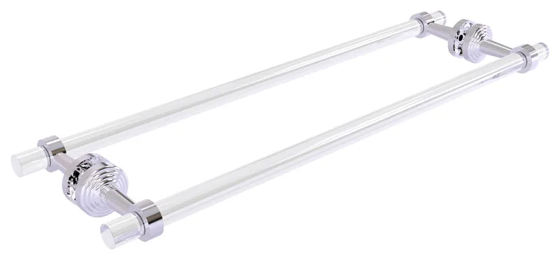 Allied Brass Pacific Beach Collection 24"Back to Back Shower Door Towel Bar