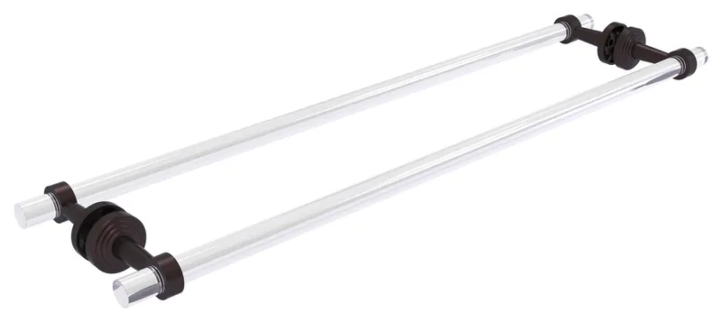 Allied Brass Pacific Beach Collection 30"Back to Back Shower Door Towel Bar