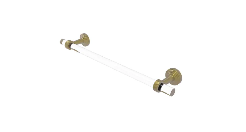 Allied Brass Pacific Beach Collection 36"Towel Bar With Groovy Accents