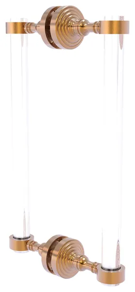 Allied Brass Pacific Grove Collection 12"Back to Back Shower Door Pull