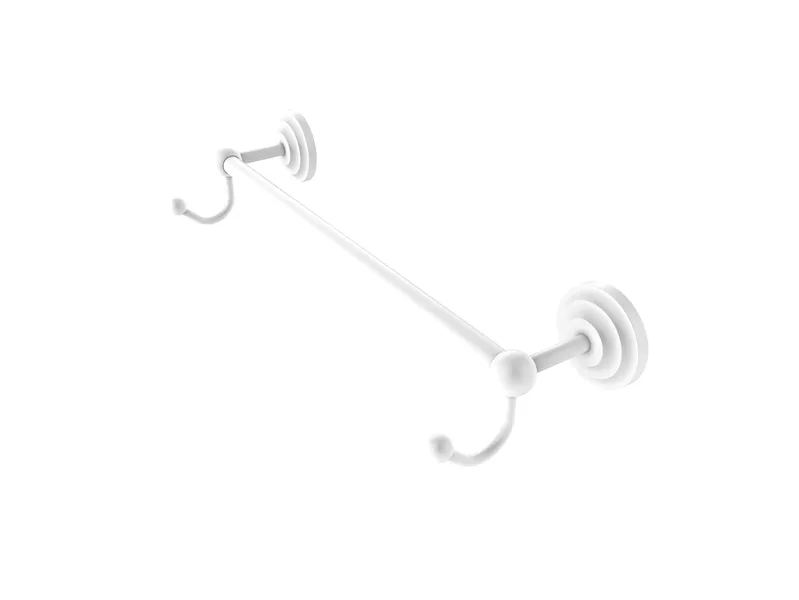Allied Brass Prestige Que New Collection 36"Towel Bar With Integrated Hooks