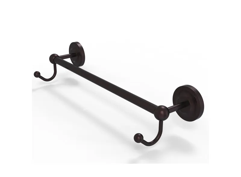 Allied Brass Prestige Regal Collection 30"Towel Bar With Integrated Hooks