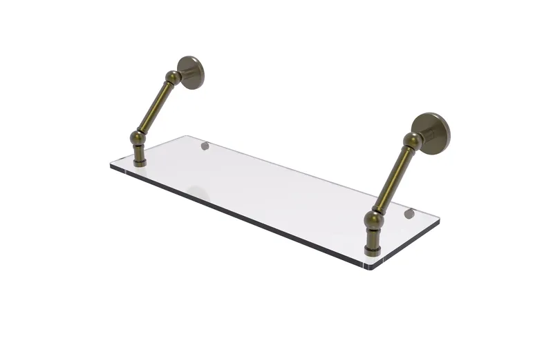 Allied Brass Prestige Skyline Collection 24"Floating Glass Shelf
