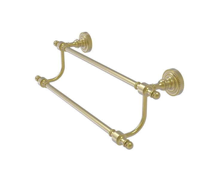 Allied Brass Retro Dot Collection 24"Double Towel Bar