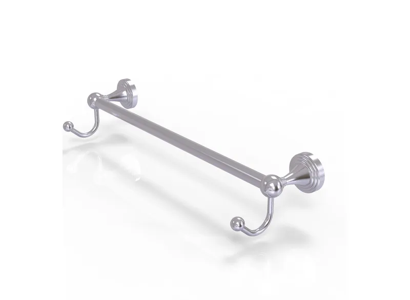 Allied Brass Sag Harbor Collection 30"Towel Bar With Integrated Hooks