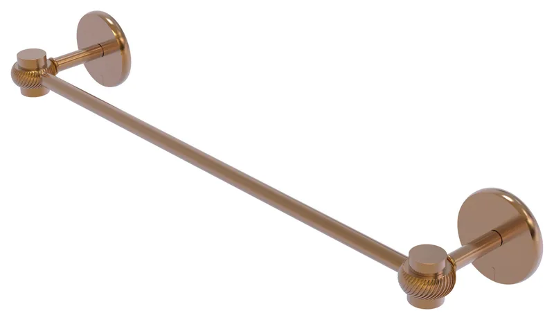 Allied Brass Satellite Orbit One Collection 30"Towel Bar With Twist Accents