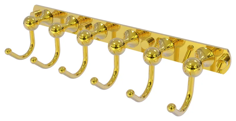 Allied Brass Shadwell Collection 6 Position Tie and Belt Rack