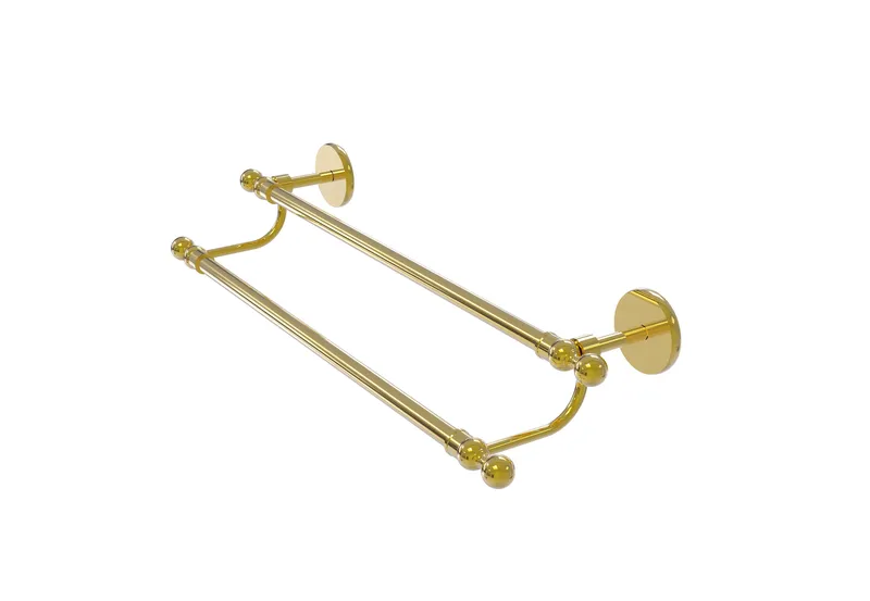 Allied Brass Skyline 36" Double Towel Bar, Polished Brass
