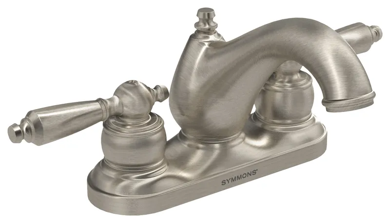 Allura 4 Inch Centerset Two Handle Bathroom Faucet with Drain Assembly (1.2 GPM)