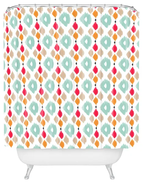 Allyson Johnson Dainty Chic Shower Curtain, Medium