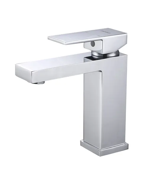 Alma Single Handle Basin Faucet with a pop up drain , Upc Certified, Chrome