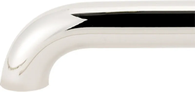 Alno A0012 Compliant 12" Shower / Bathroom Grab Bar - Polished Nickel