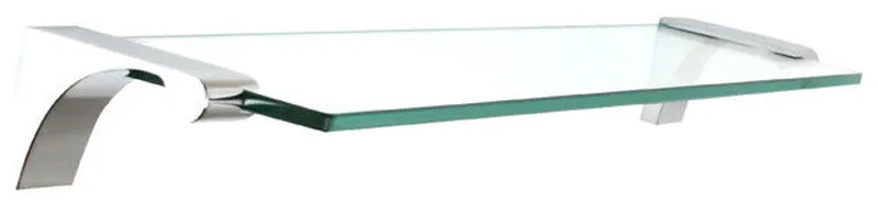 Alno A6850-24 Luna 24"W Glass Shelf - Polished Chrome