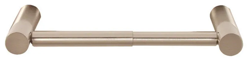 Alno A7060 Spa 1 - Modern Double Post Toilet Paper Holder - Satin Nickel