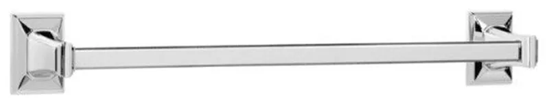 Alno A7920-24 Geometric 24"W Towel Bar - Polished Chrome
