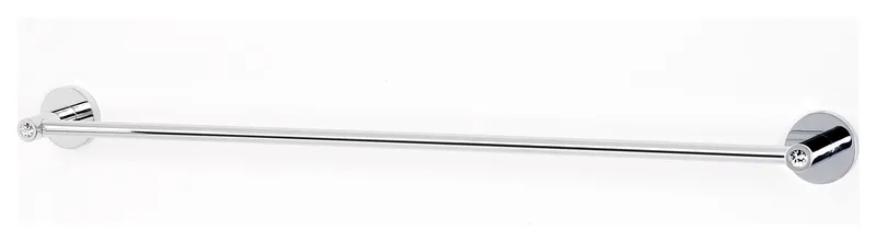 Alno C8320-24 Contemporary I - 24"W Single Rod Solid Brass Luxury - Polished