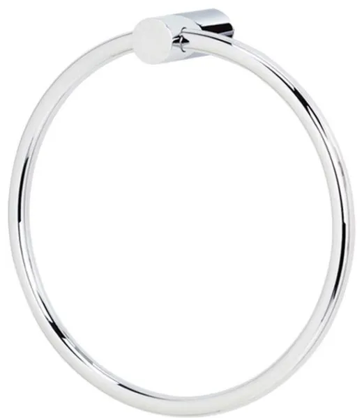 Alno Modern Towel Ring 6" in Polished Chrome