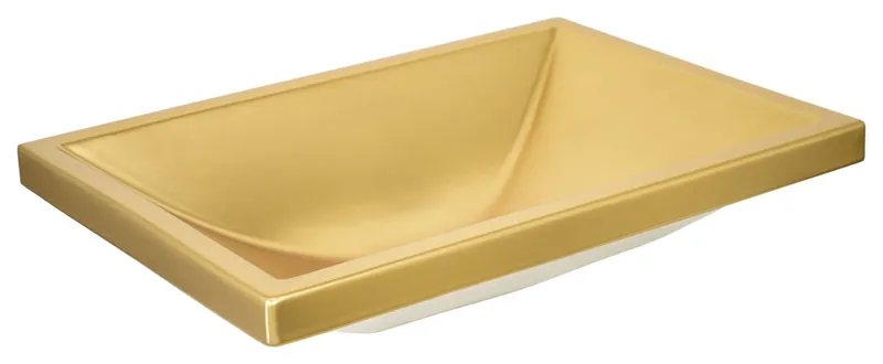 Amara Bathroom Sink, 24k Matte Gold
