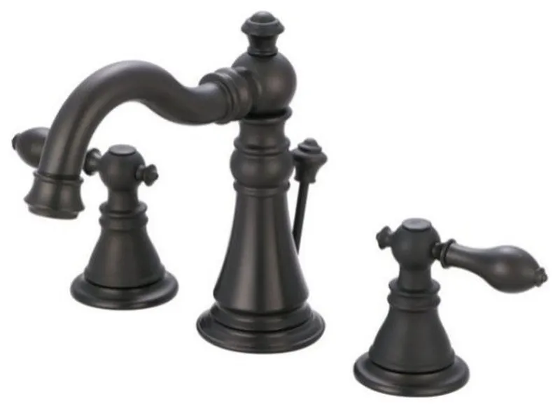American Classic Two Handle 4" Centerset Lavatory Faucet with Retail Pop-up