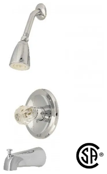 American Imagination 7-in. W Shower Kit, AI-34915