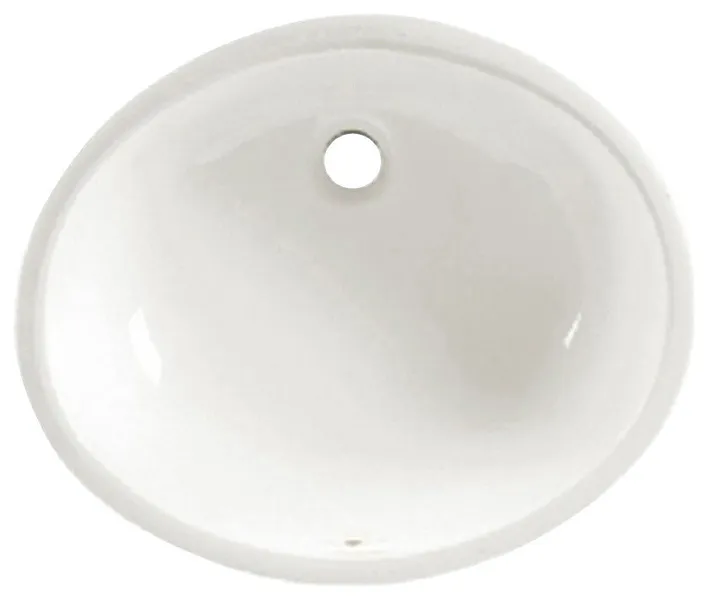 American Standard 0495.221 Ovalyn 15" Undermount Porcelain - White