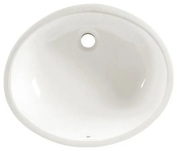 American Standard 0495.300 Ovalyn 15" Undermount Porcelain - White