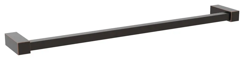 Amerock Monument Contemporary Towel Bar, Oil Rubbed Bronze, 18" Center-to-Center