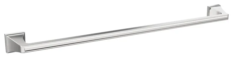 Amerock Mulholland Traditional Towel Bar, Chrome, 24" Center-to-Center