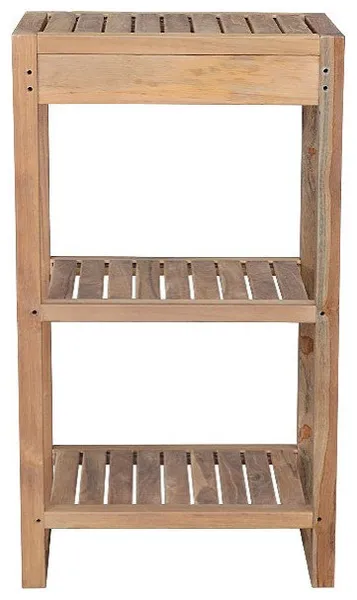 Anderson Teak SPA-1519 Spa 2-Shelves Towel Table Stand