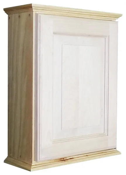 Angela On the Wall Unfinished Cabinet 19.5h x 15.5w x 6.25d