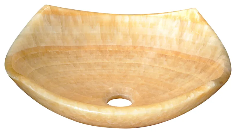 ANZZI Vespa Series Natural Stone Bathroom Vessel Sink