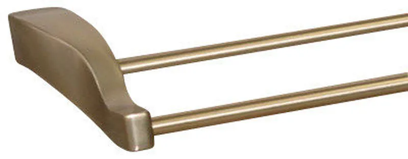 Aqua Bath 24" Double Towel Rod - Brushed Bronze