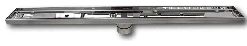 Aquamoon Linear 32" Shower Drain, Brushed Stainless Steel