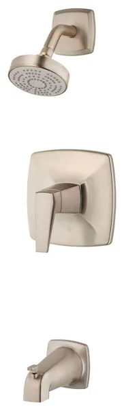 Arkitek 1-Handle Tub and Shower Trim, Brushed Nickel