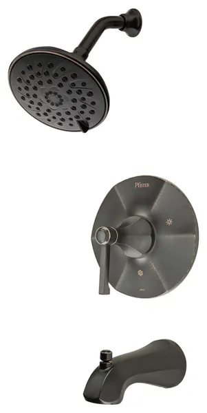 Arterra 1-Handle Tub and Shower Trim, Tuscan Bronze