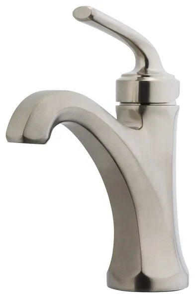 Arterra Single Control 4" Centerset Bathroom Faucet, Brushed NIckel